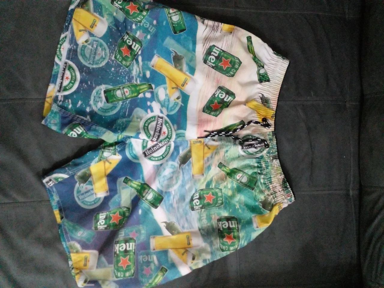 Short de banho masculino da moda  - Foto 2