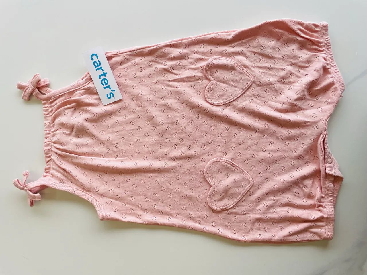 2 Rompers Carters Menina Importado Estampas Diversas PROMOCAO  - Foto 3