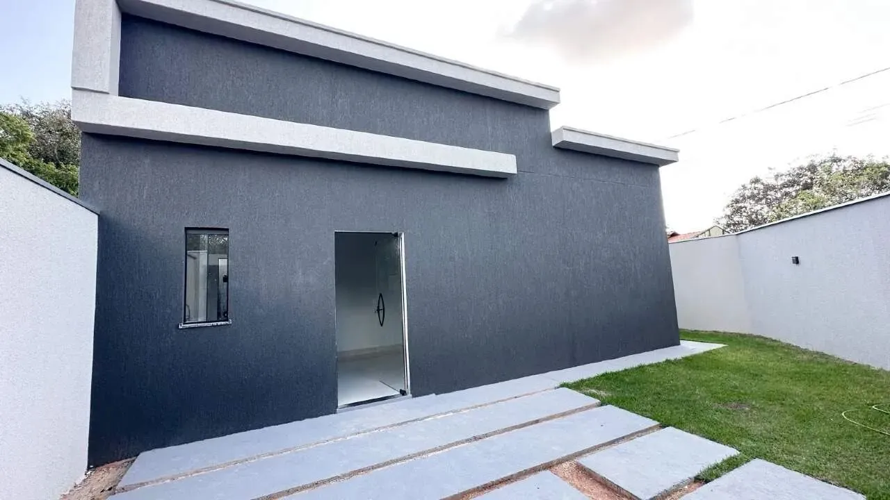 CASA NOVA NA 1404 SUL (ARSE 141) DE 70M² COM 3 QUARTOS SENDO 1 SUÍTE