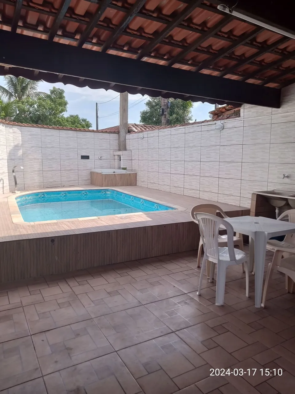 Aluga se excelente casa com piscina em Mongaguá Flórida Mirim