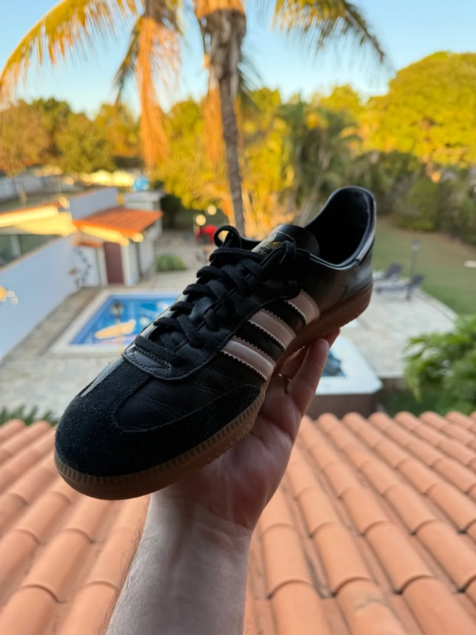 TÊNIS ADIDAS SAMBA DECON PRETO/BRANCO