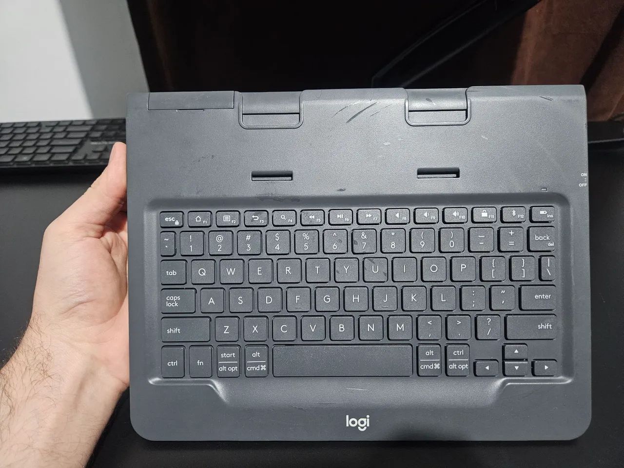 TECLADO LOGITEC SEM FIO - Foto 2