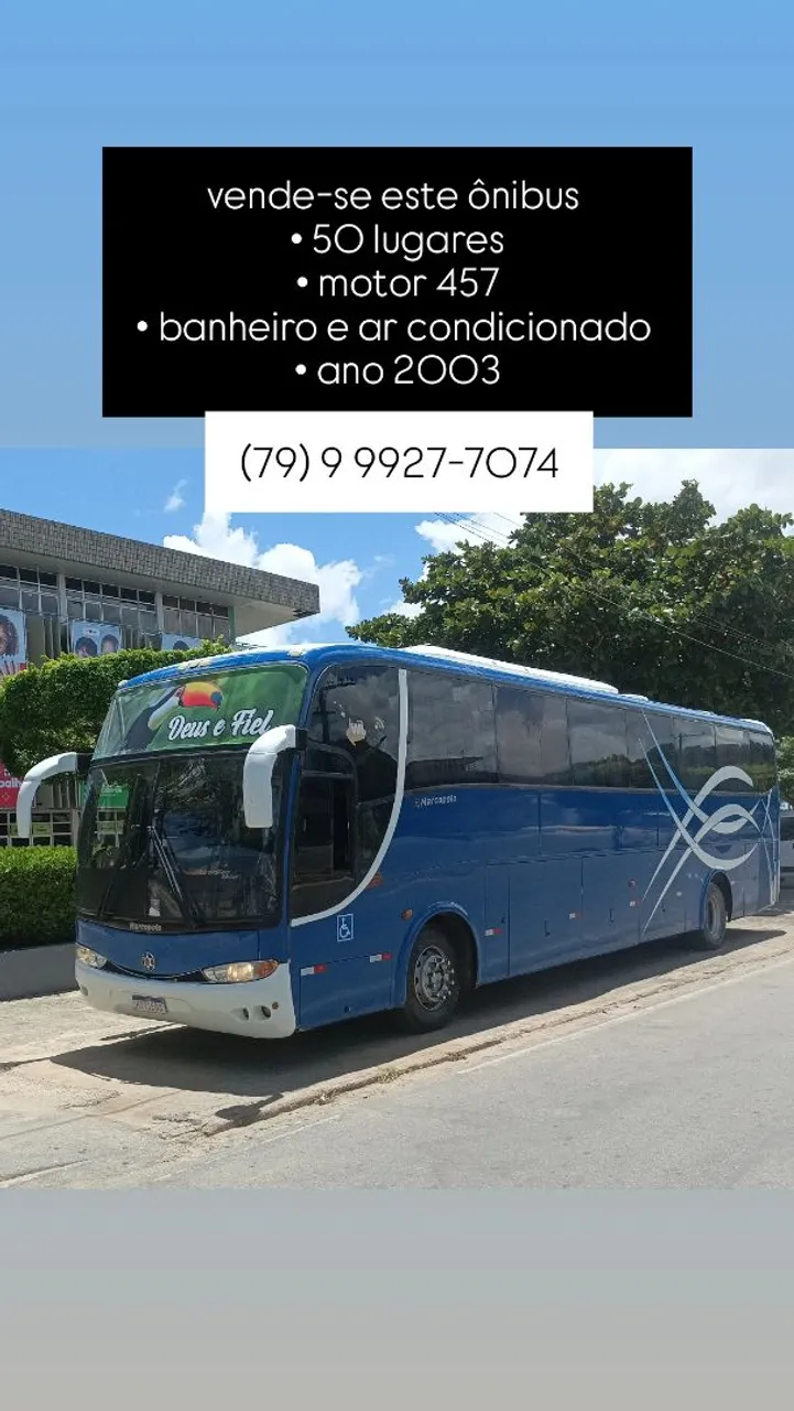 ONIBUS 50 LUGARES ANO 2003