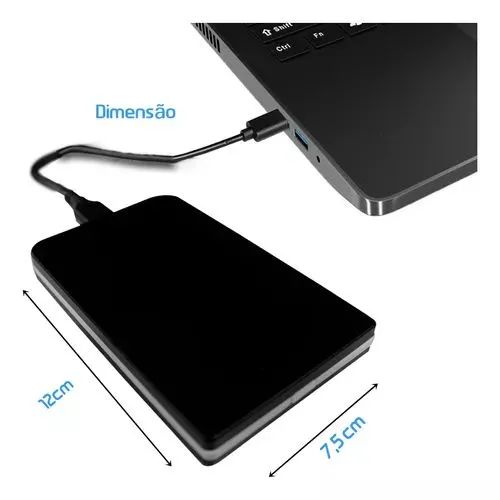 HD Externo de 250, 320, 500 e 1 tera - Foto 5