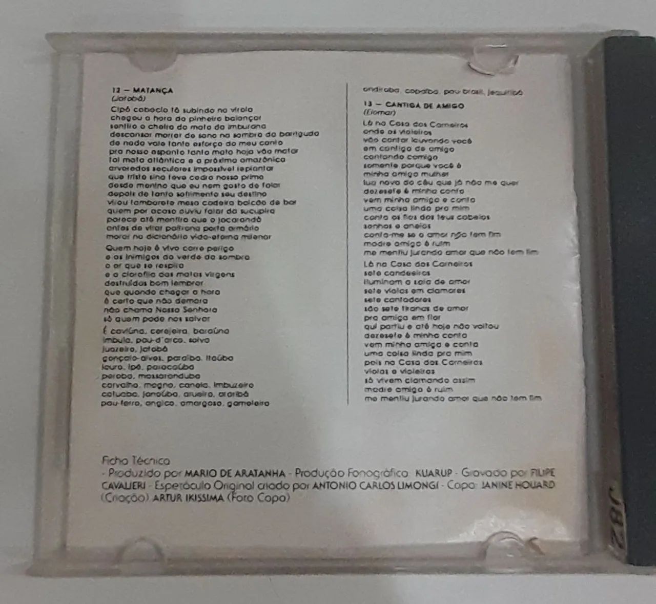 CD Cantoria 1 - Elomar, Geraldo Azevedo, Vital Farias, Xangai - Foto 4