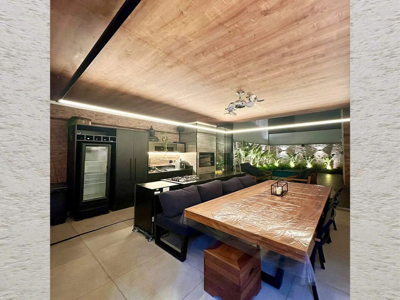 Casa ultra moderna com 250 m², 3 dormitórios sendo 1 suíte, piscina com iluminação à venda - Foto 4