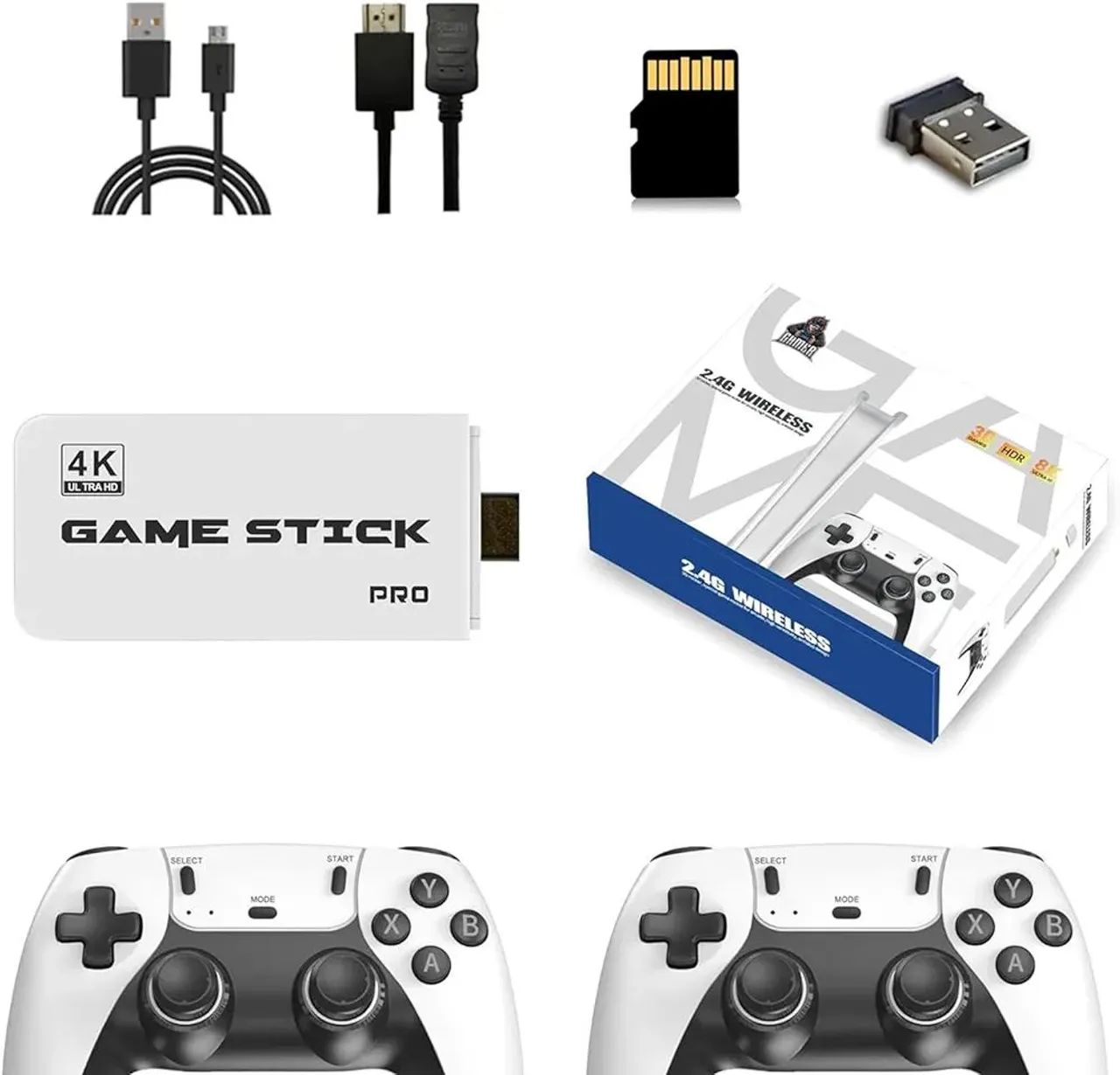 Video game stick 20mil jogos 2 controles  - Foto 3