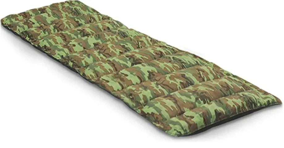 Colchonete de acampamento Solteiro 190x60x3cm com mochila