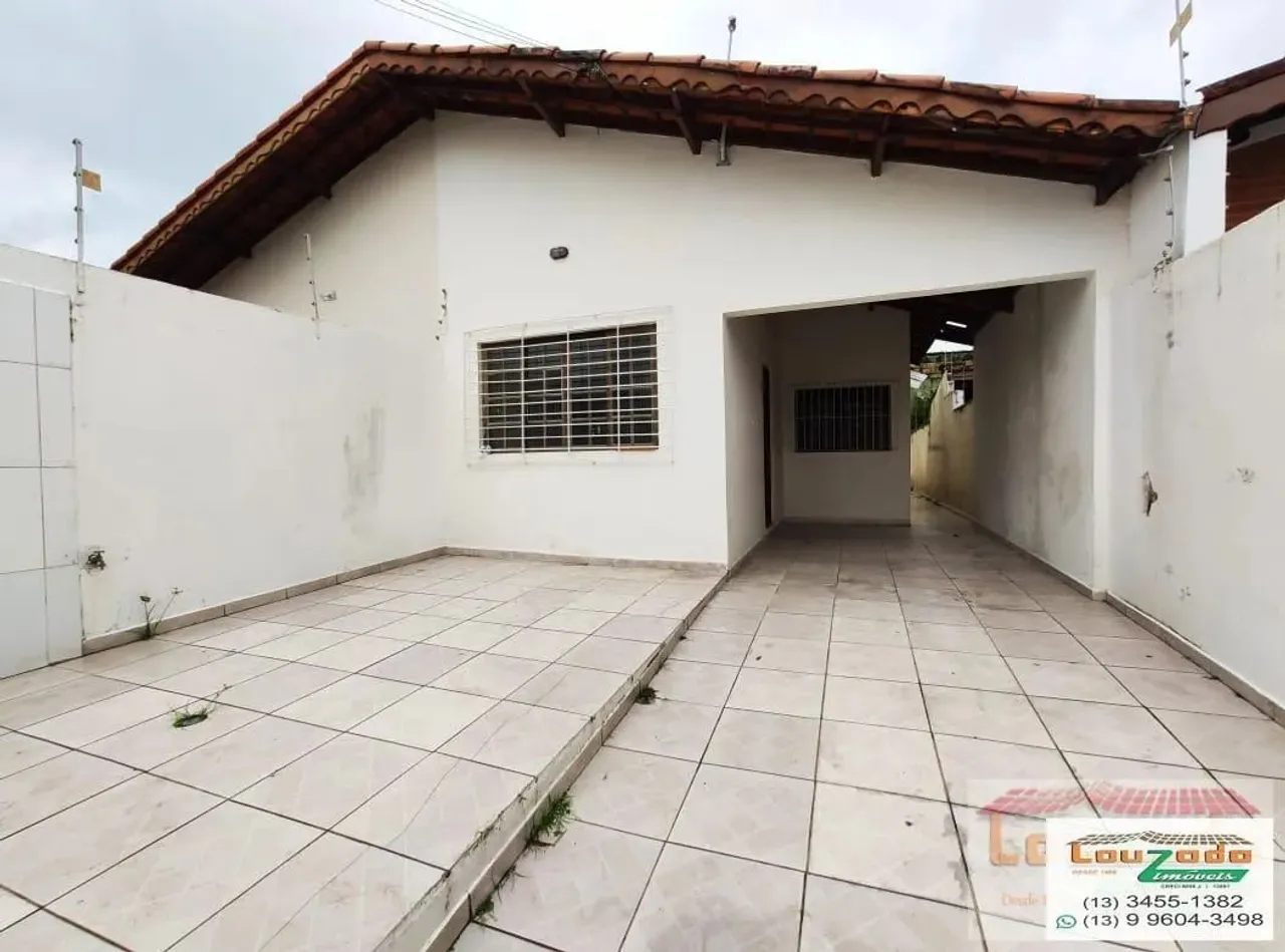 Casa para Locação em Peruíbe, Florida, 2 dormitórios, 1 suíte, 1 banheiro, 2 vagas
