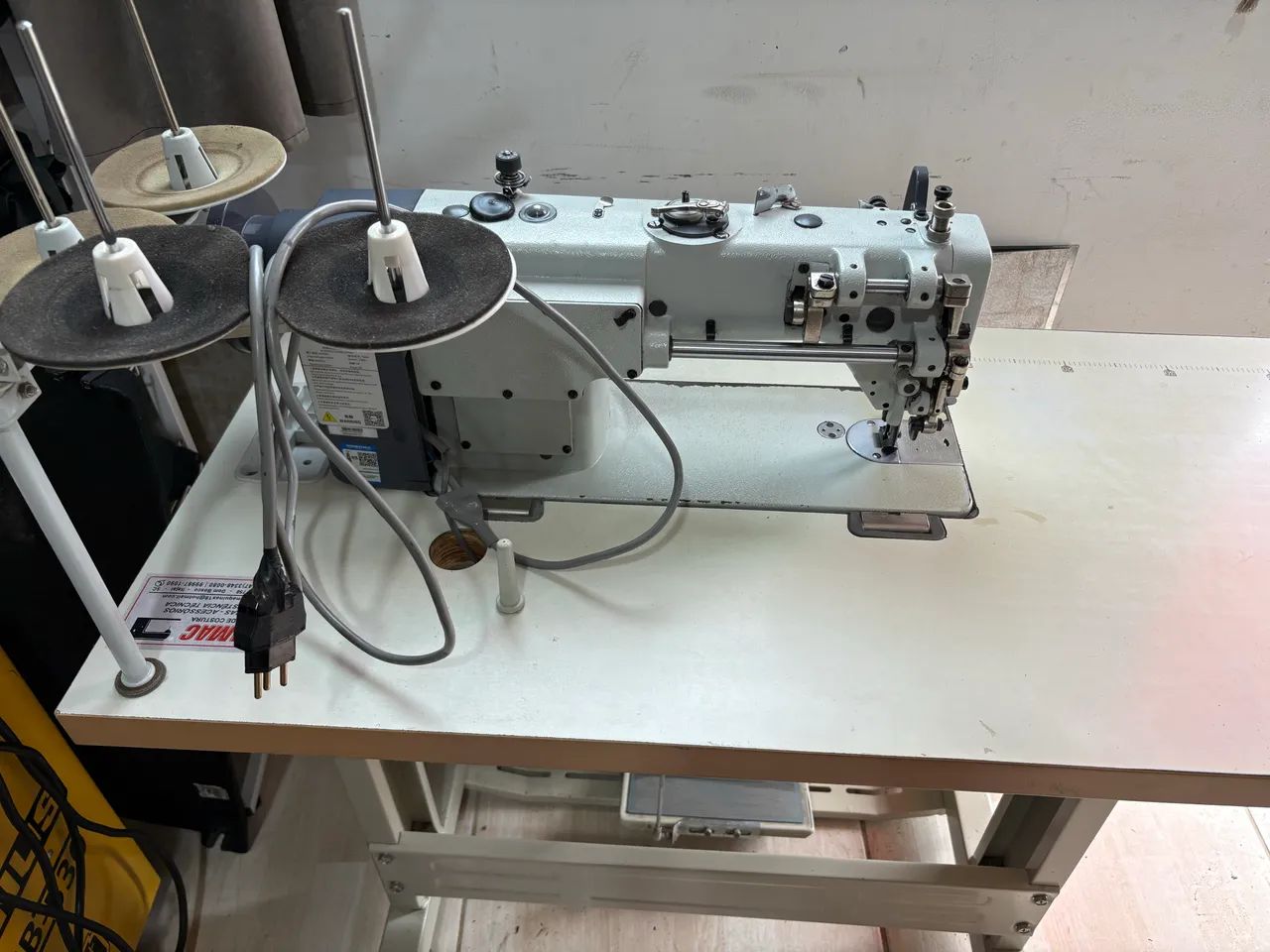 Máquina de costura lanmax trans.triplo  - Foto 6