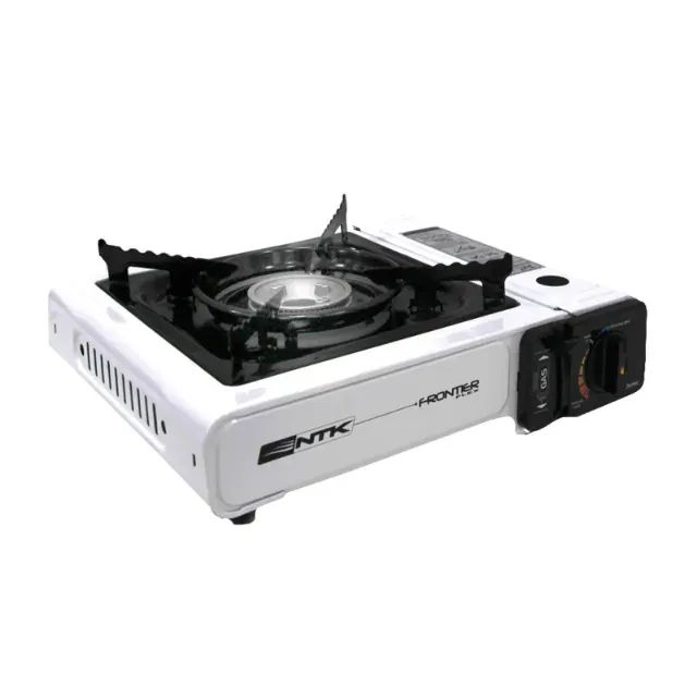 KIT: Fogareiro + Cartucho: Fogareiro Frontier Com Maleta NTK (MOSTRUÁRIO)