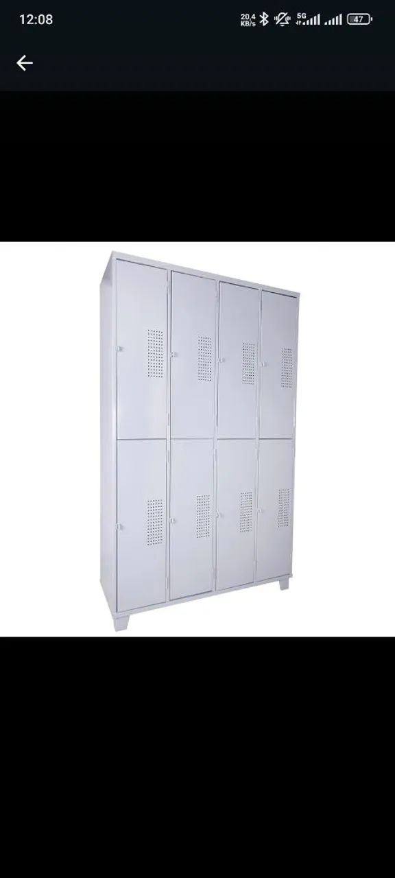 Armário de aço para vestiário 
