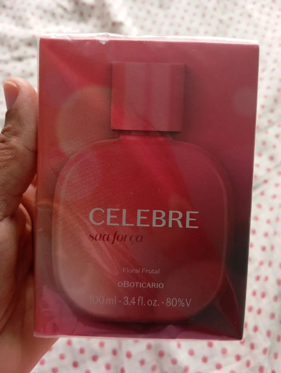 Perfume Celebre a sua Força Feminino Boticário novo lacrado 