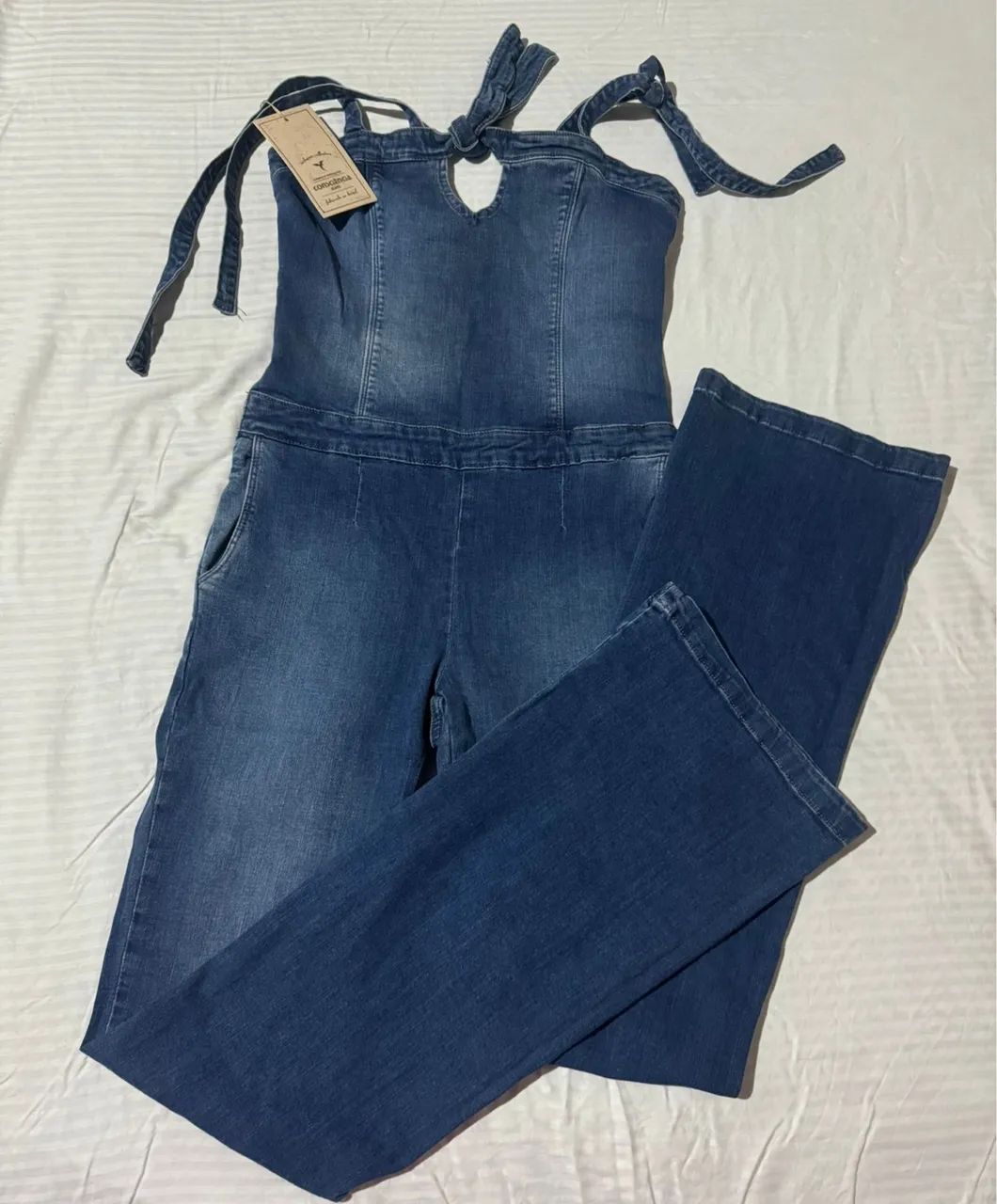 Macacão jeans  - Foto 2