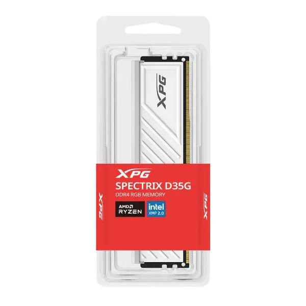 ADATA XPG SPECTRIX D35G 16GB DDR4 3200MHZ WHITE 00790864312625700865122