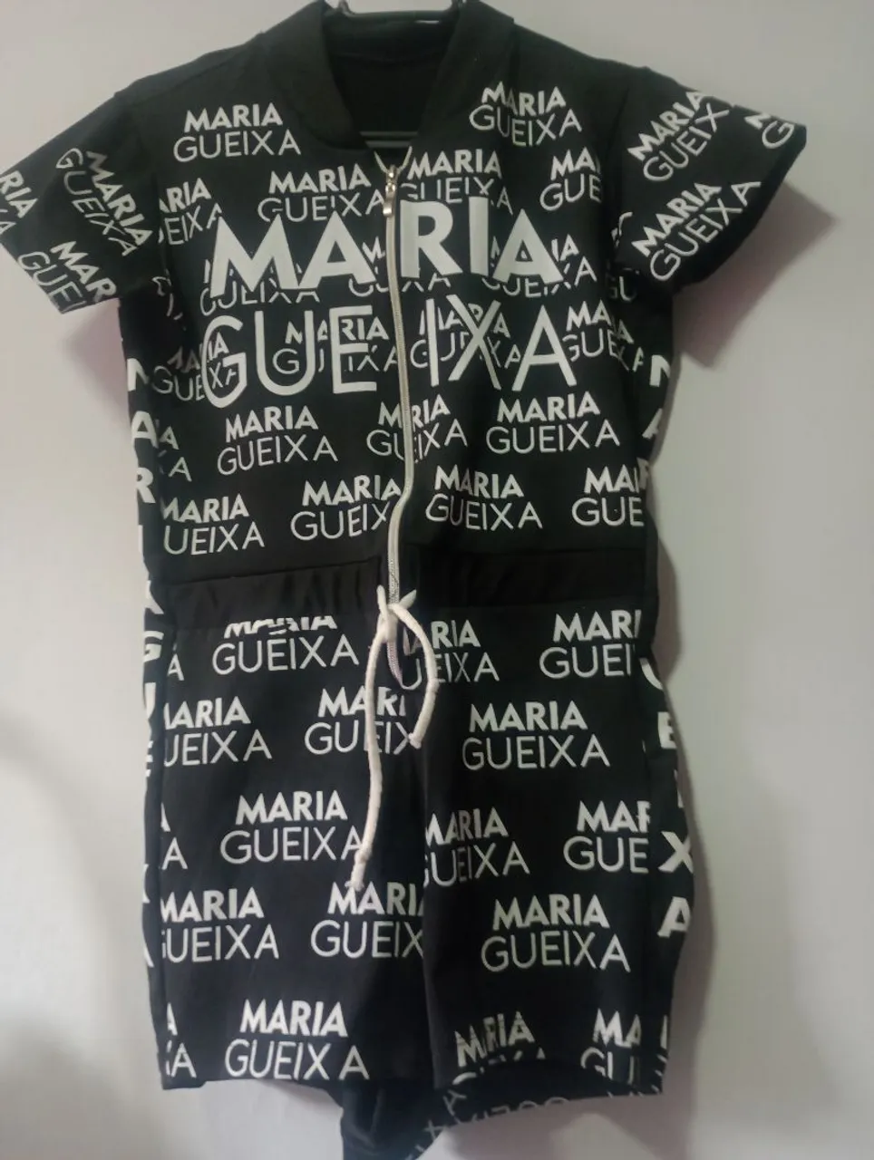 Body Bebê Maria Gueixa - Preto