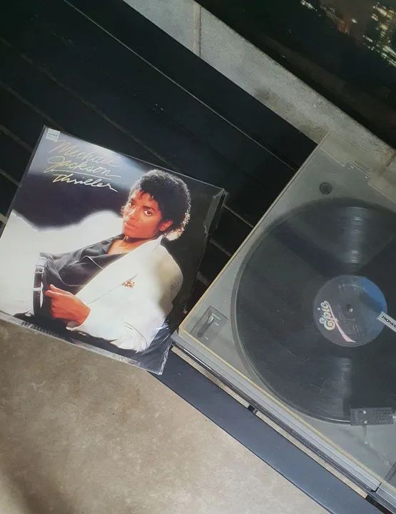 Disco de Vinil Michael Jackson LP Thriller epic 1982