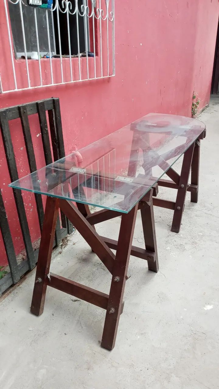 Mesa de vidro ,aparador , entrega gratis
