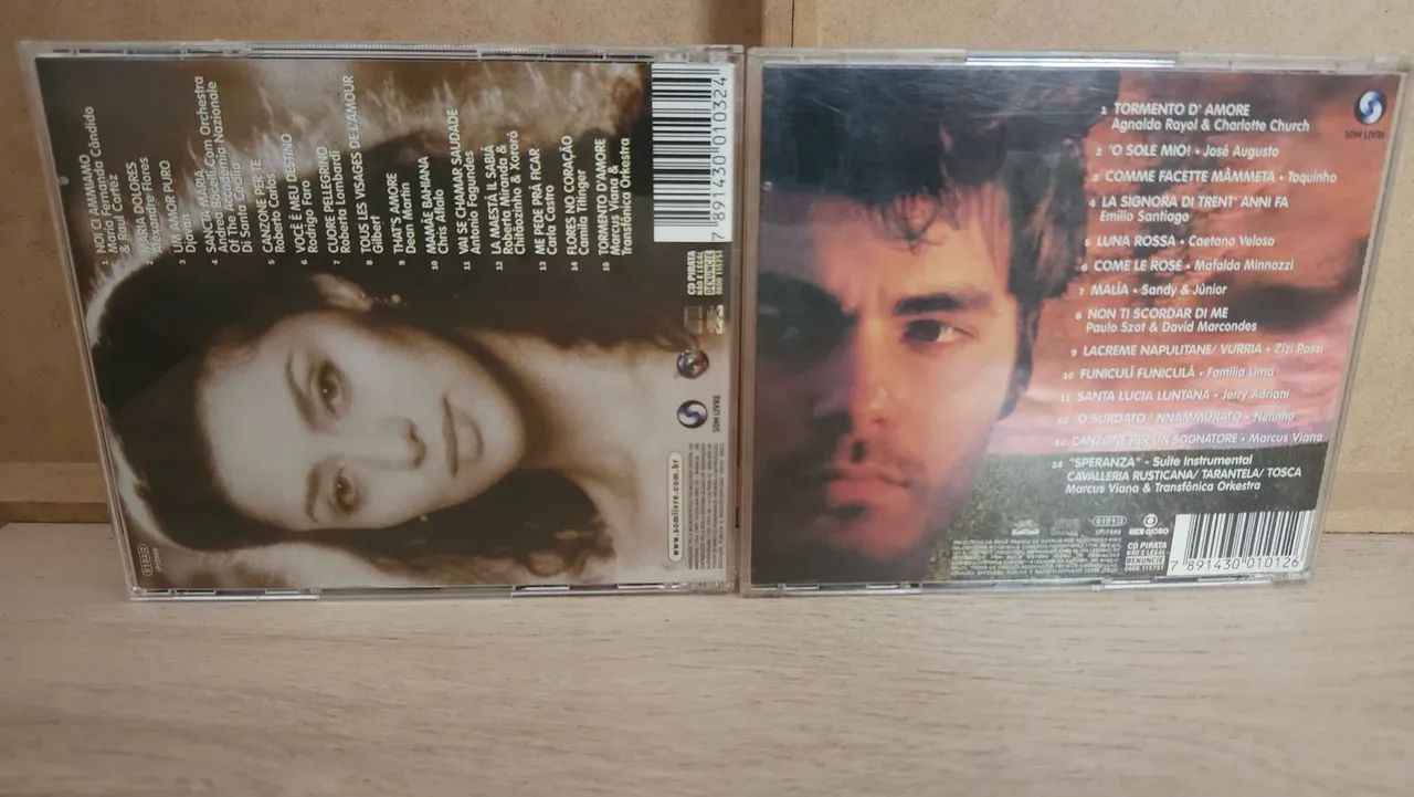 Trilha Sonora Terra Nostra - 2 CDs - Foto 2
