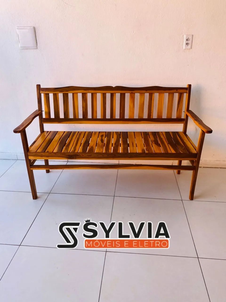 Banco namoradeira 3 lugares novo - Foto 3