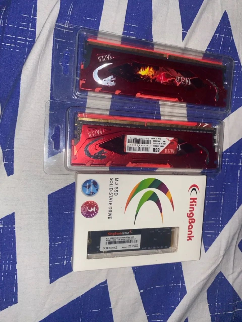Memória RAM JAZER 2 PENTE DE 8GB (16GB) DDR4 - Foto 2