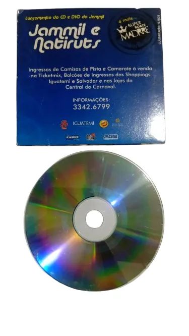 DVD Musical Jammil e Natiruts Antigo - Foto 4