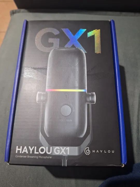 Microfone condensador USB Haylou GX1