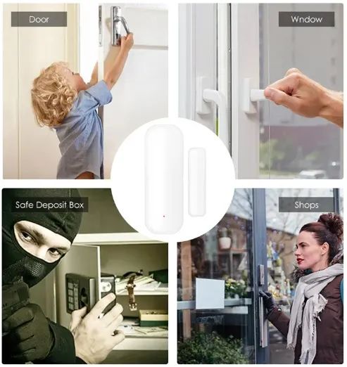 Sensor de portas Smart, compatível com Alexa - Foto 3