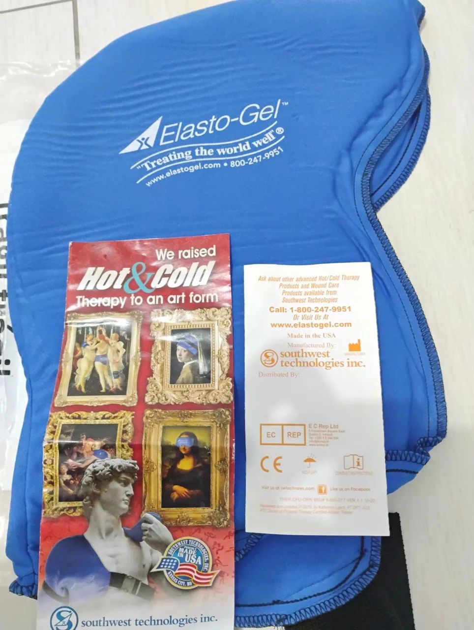 Capela de Gelo para Cabeça - Elasto-Gel - Foto 2