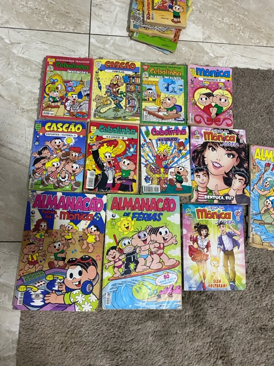 Coleção de revistas Turma da Mônica