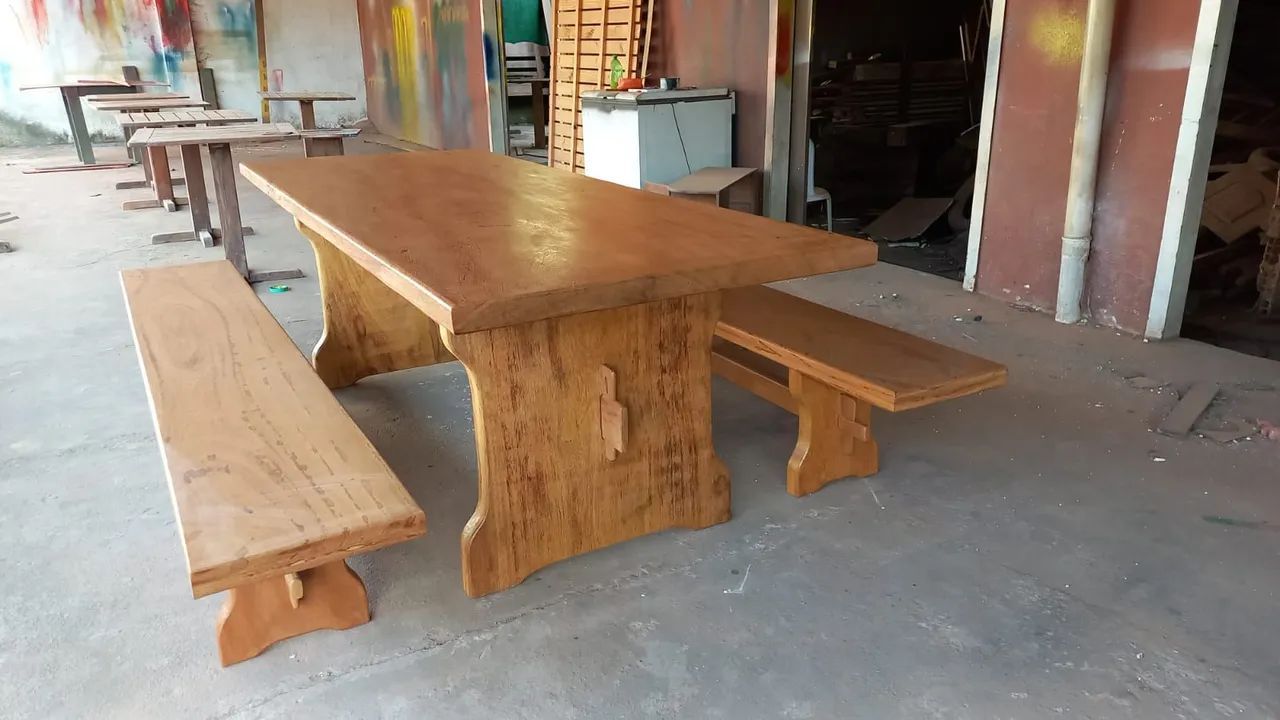 Mesa em madeira  - Foto 4