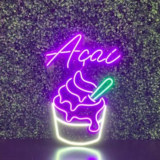 Neon Led Açaí para açaíteria Diversos Modelos - Foto 6
