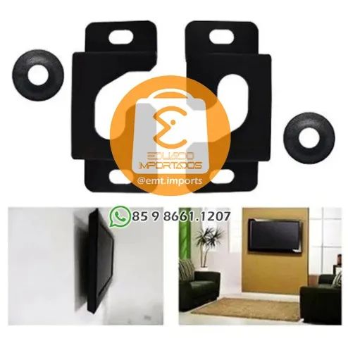 Suporte Fixo Universal Tv Lcd E Led De 12 A 80 Polegadas - Foto 2