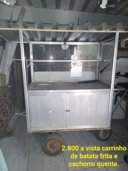 Vendo trailer de batata frita e cachorro quente 