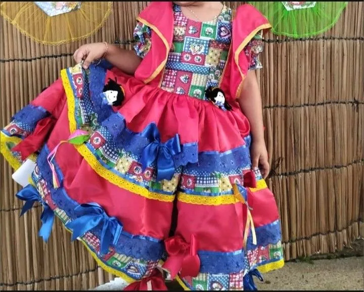 Vestidos Juninos Infantis para sua princesa