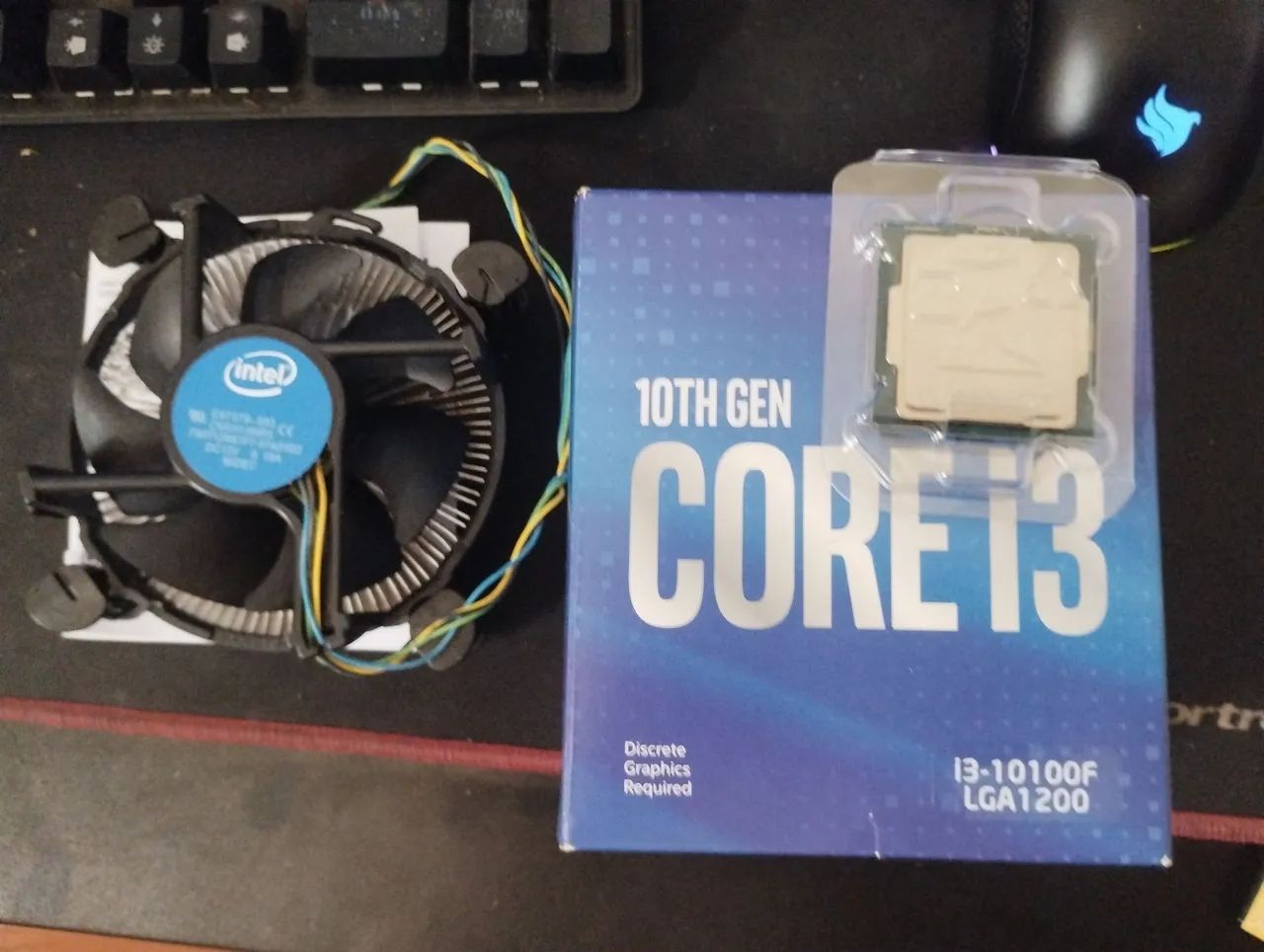 Processador Intel Core i3 10100F LGA 1200 10ª Geração