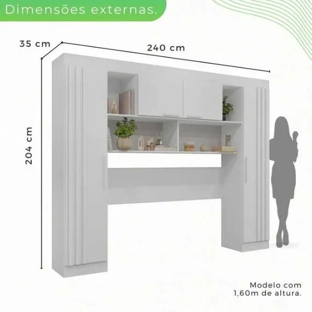 Guarda Roupa Modulado 4 Portas Varios modelos - Foto 3