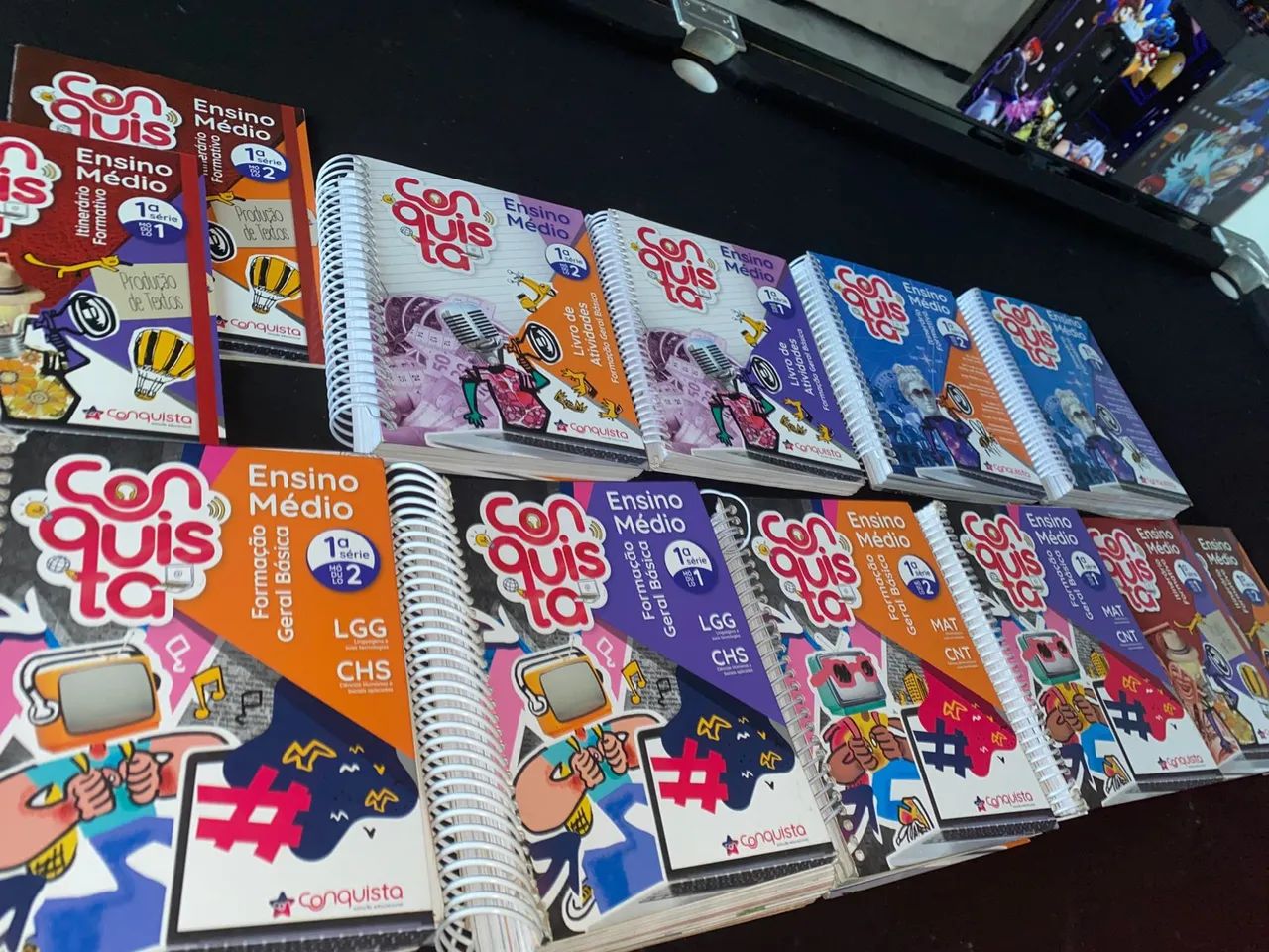 Livros Didáticos Conquistas - Ensino Médio - 1ª Série - Foto 3