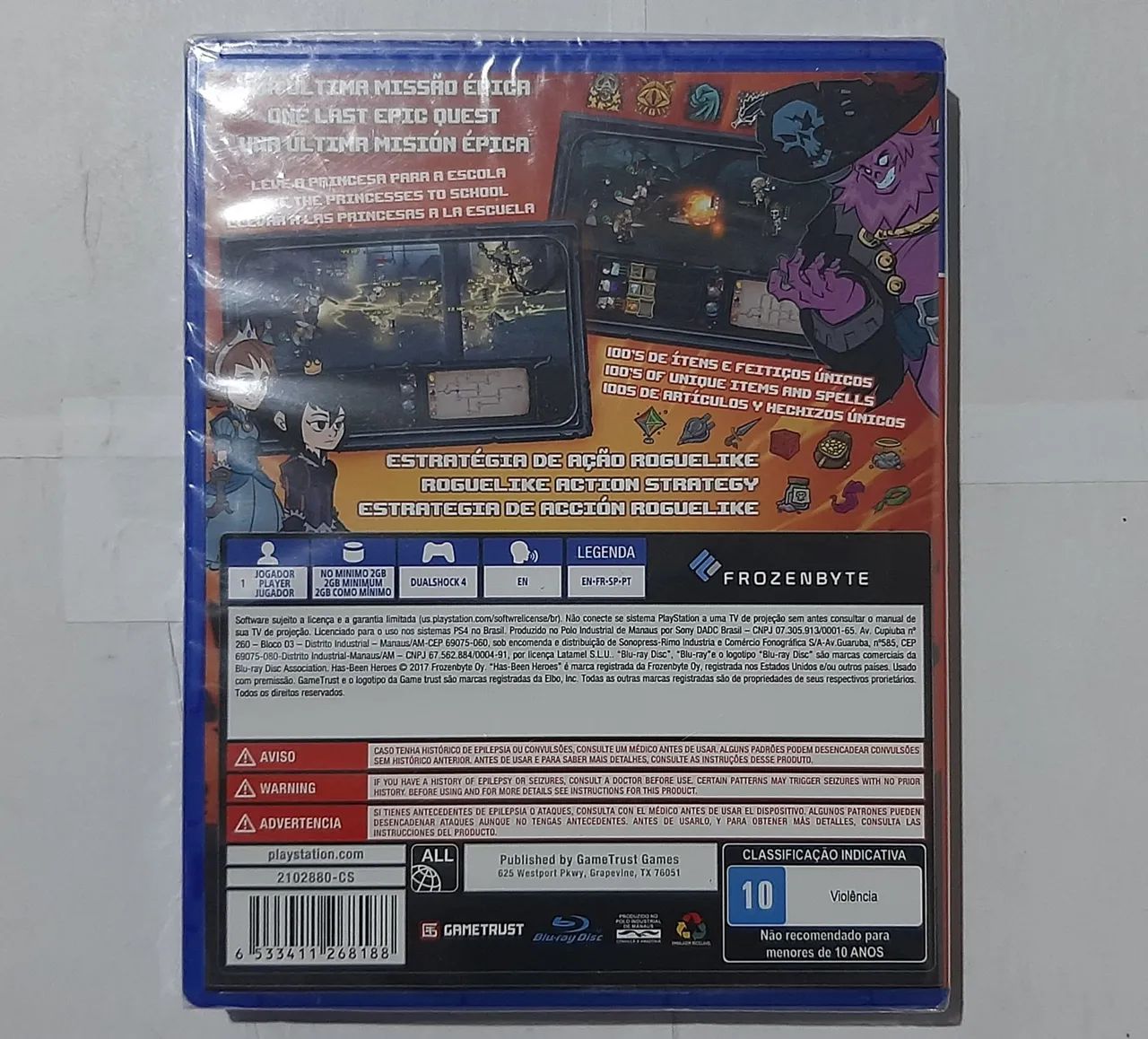 Has Been Heroes - PS4 lacrado - Foto 2