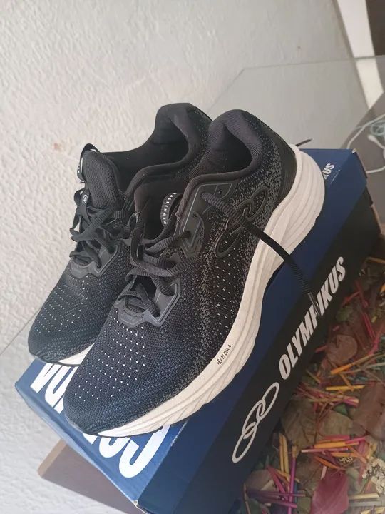 Tênis Challenger 4, numeração 41, Usei ele uns dois Dias, ficou grande no meu pé.