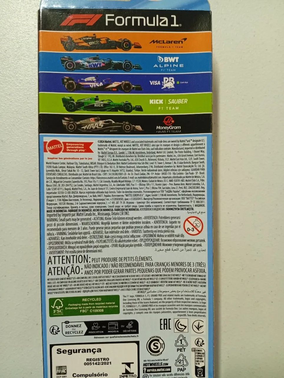 Hot Wheels F1 pack 5 - Foto 2
