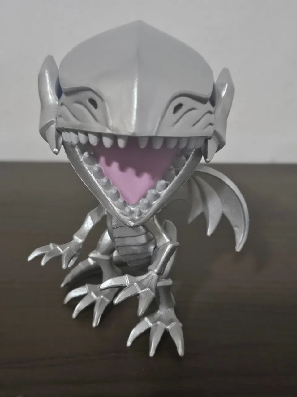 Funko Pop Blue- Eyes White Dragon 389 Metálico (Silver) / Prata - Foto 5
