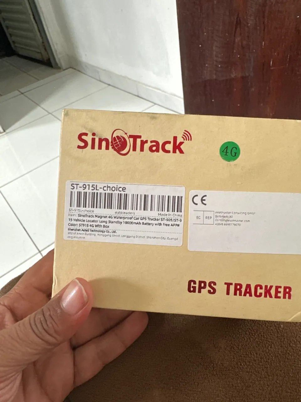 GPS Tracker SinoTrack ST-915L 4G