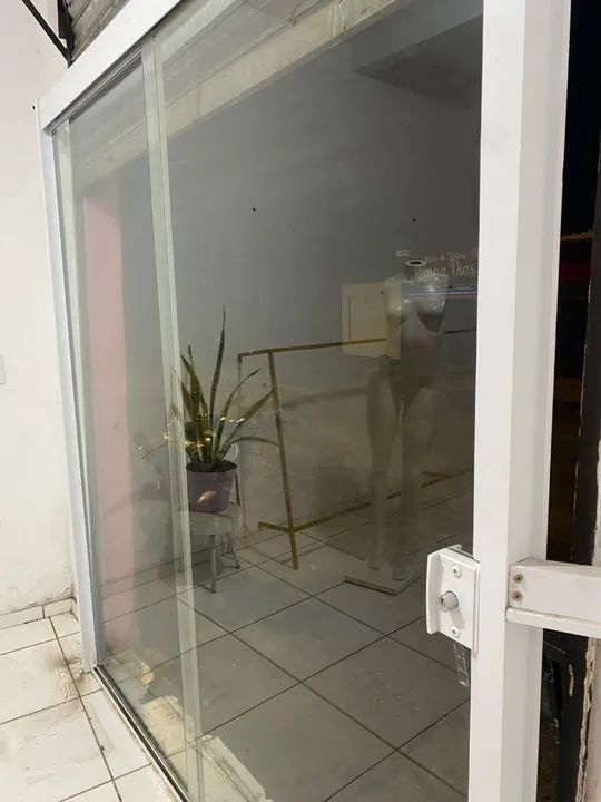 Porta de vidro de correr para loja - Foto 2