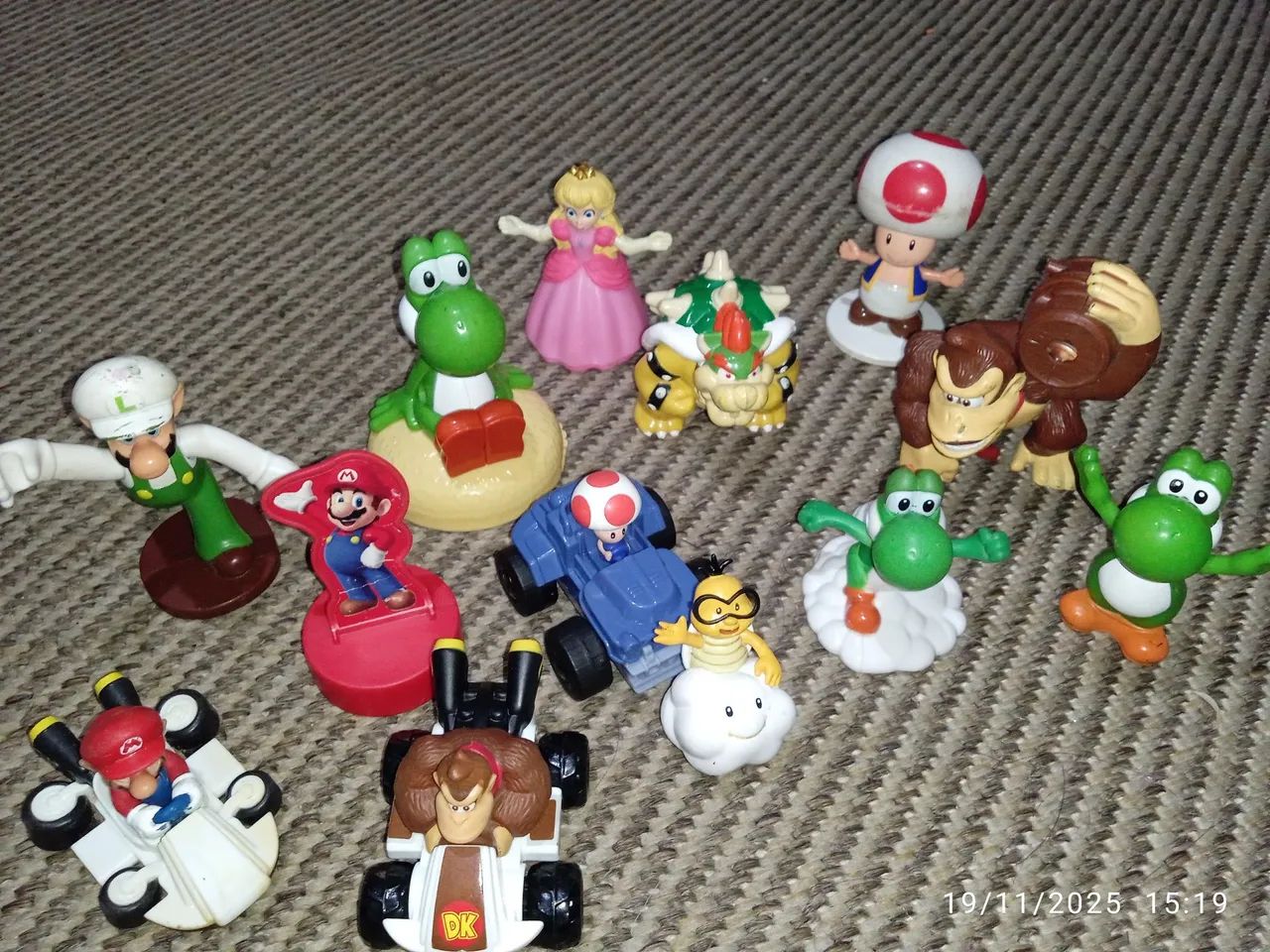Mário Bros, kit com 13 peças. - Foto 5
