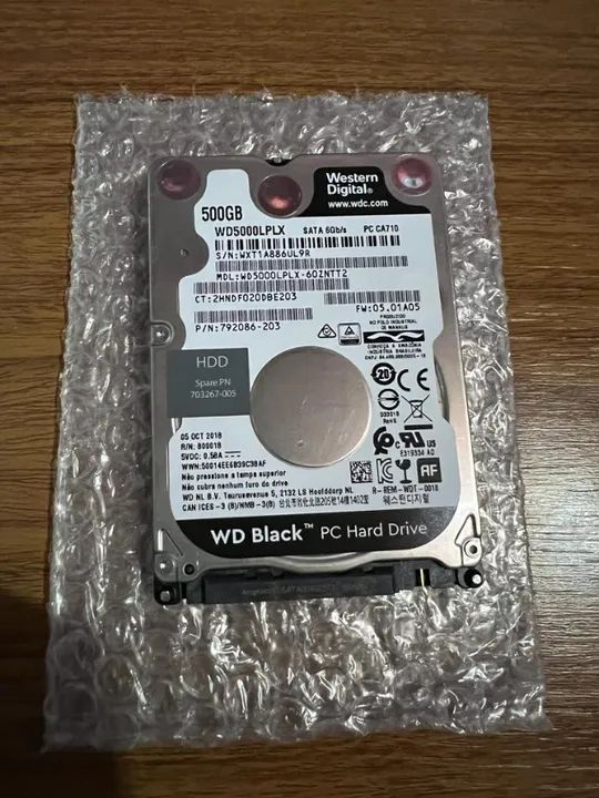 HD - 2.5 Para Computador de Mesa, DVR, Notebook, Desktop, 500GB. - Foto 2