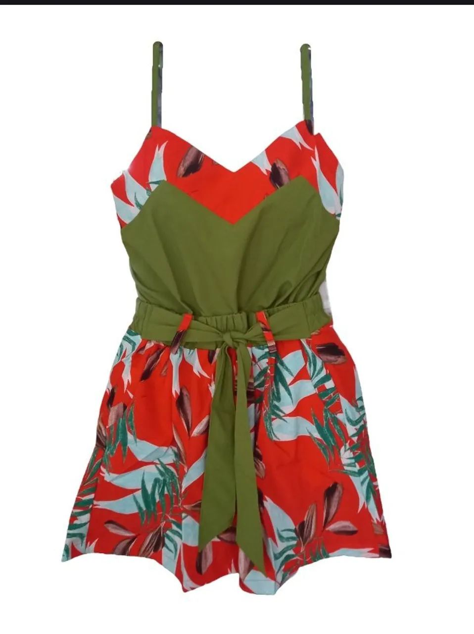 Conjunto regata e short estampado