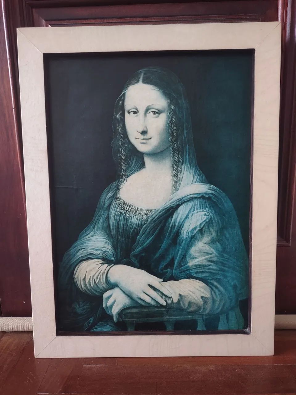 Quadro gravura Monalisa  - Foto 2
