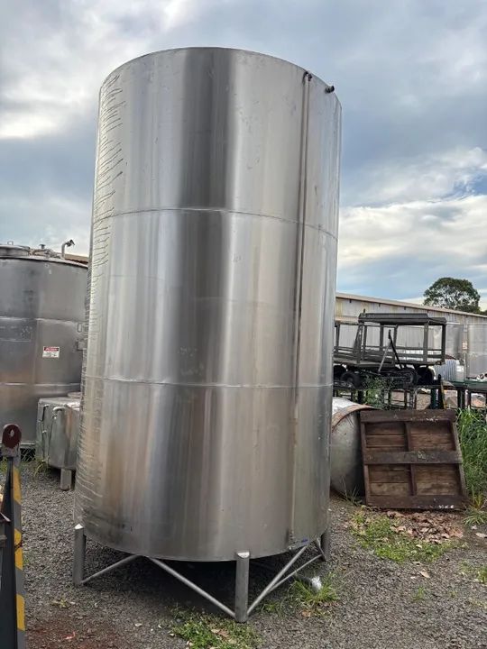 Tanque Reservatório em Aço Inox 15.000 Litros