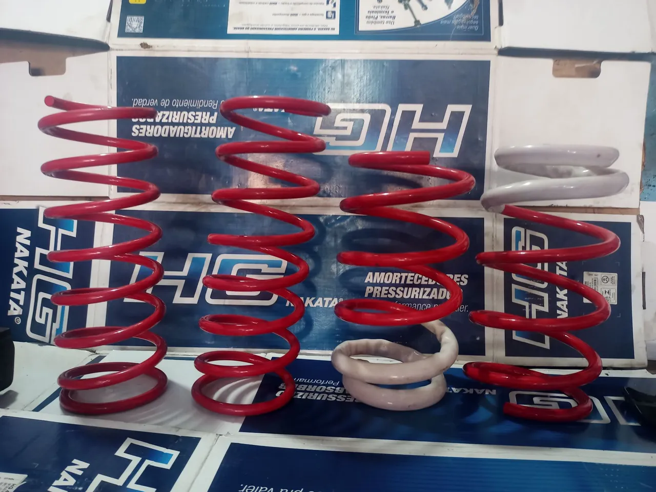 Molas Esportivas HG - Vermelhas